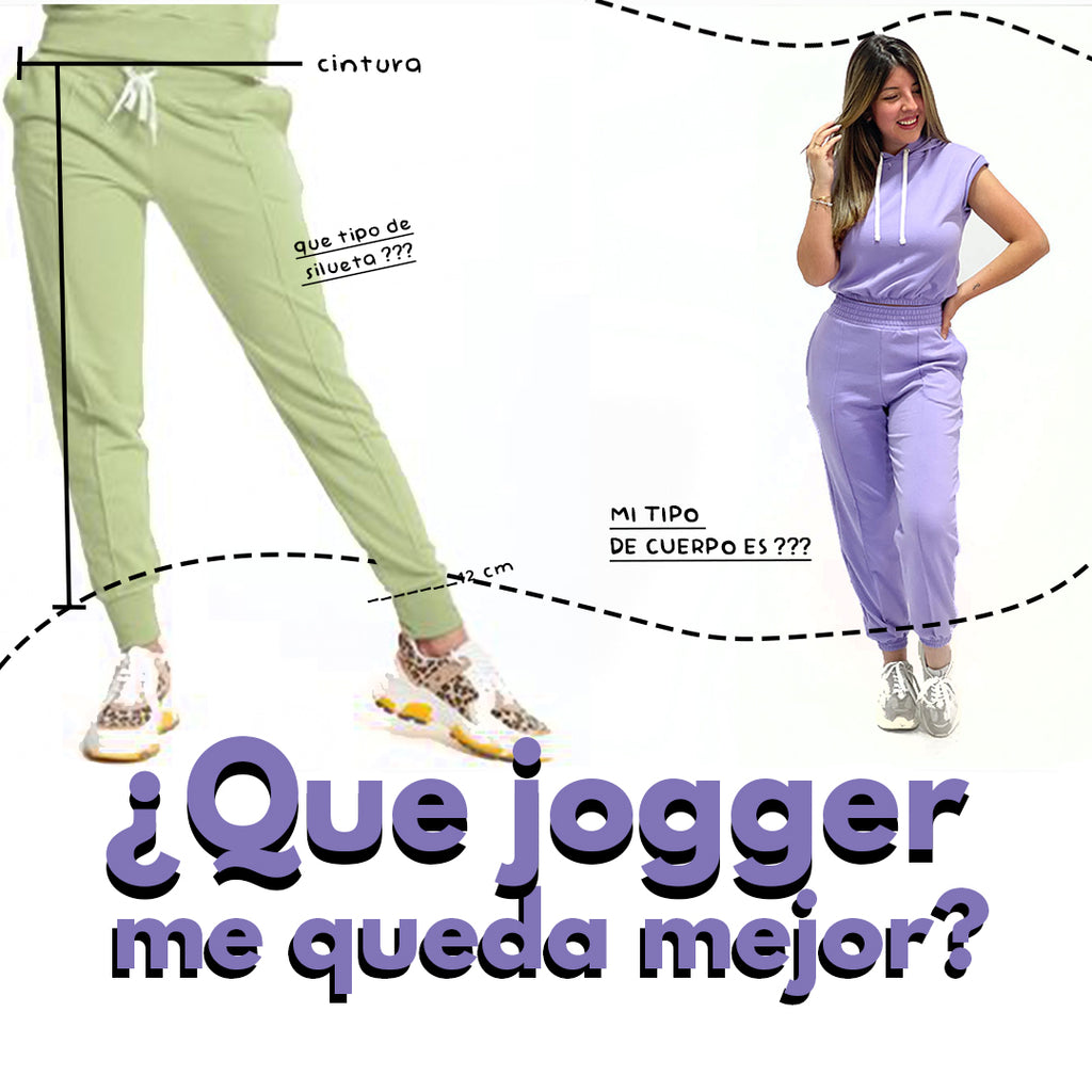 ¿Que tipo de jogger le queda a mi cuerpo?